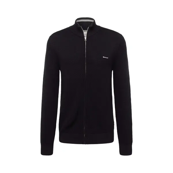 Gant Gebreid Vest Zwart thumbnail