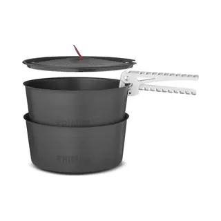 Primus 740310 Campinggeschirr Topfset 1,3 L Aluminium, Schwarz