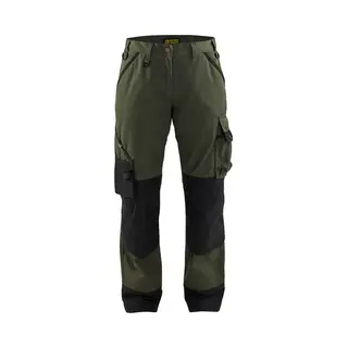 Blakläder 715418354699 Broek Zwart, Groen