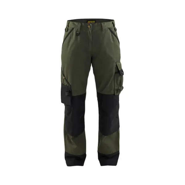 Blakläder 715418354699 Hose Schwarz, Grün thumbnail