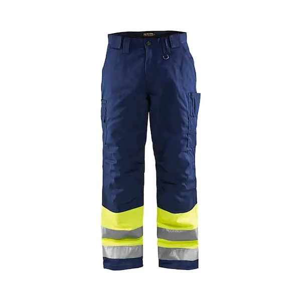 Blåkläder Blaklader Winterwerkbroek High Vis 1862-1811 - High Vis Geel/Marineblauw - C146 thumbnail