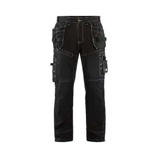 Blaklader Arbeitshose Aus Baumwolle X1500 - Schwarz L - Fr(46) - Se(c52) - Normen