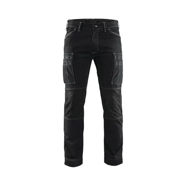 Blaklader Arbeitshose Stretch 1459 - Schwarz 2xl - Fr(52) - Se(c58) - Kurz thumbnail