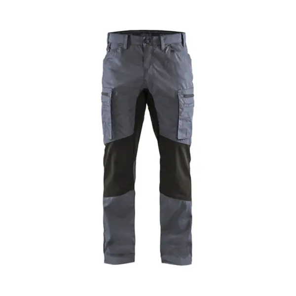 Blakläder 14591845 Broek Zwart, Grijs thumbnail