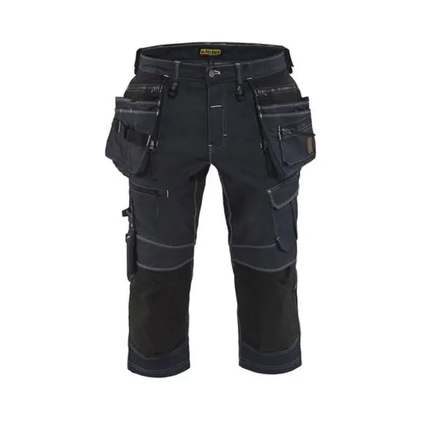 Blaklader Arbeits-pantacourt X1900 Artisan Stretch 2d 1991 - Marine/schwarz M - Fr(44) - Se(c50) - Standards thumbnail