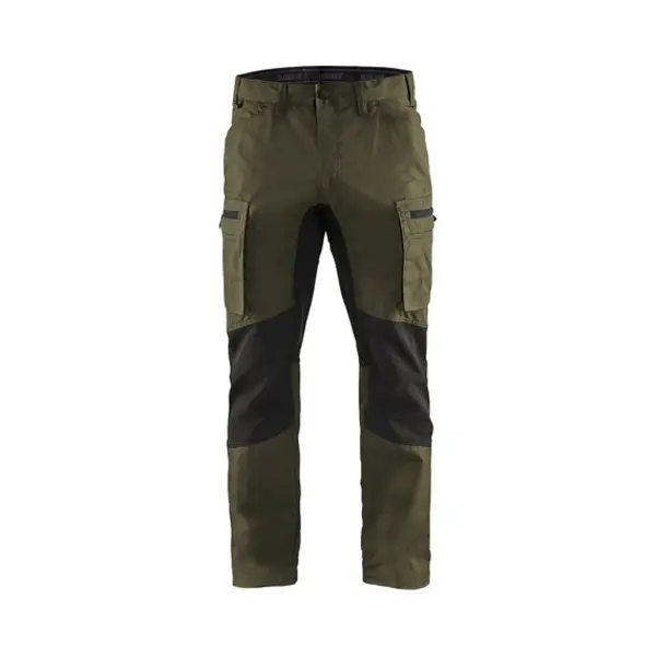 Blakläder 145918454599 Broek Zwart, Groen, Olijf thumbnail