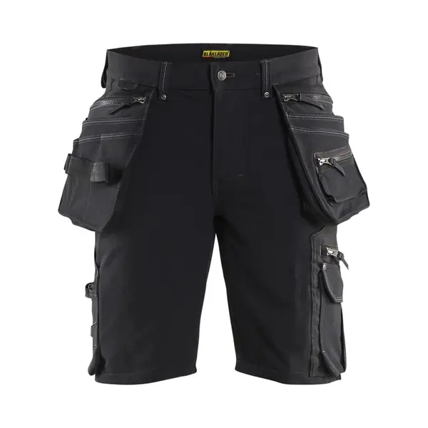 Blaklader Arbeitshose X1900 Artisan Stretch 4d 1998 – Schwarz 2xl – Fr(52) – Se(c58) – Normen thumbnail