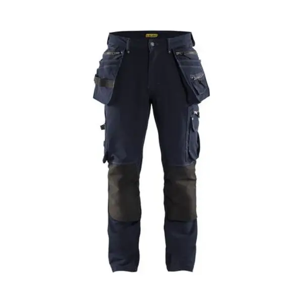 Blaklader Arbeitshose X1900 Artisan Stretch 4d 1998 - Dunkelblau/schwarz S - Fr(40) - Se(c46) - Lang thumbnail