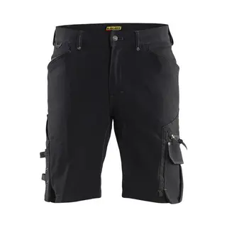 Blaklader Arbeits-shorts X1900 Artisan Stretch 4d Ohne Schwimmende Tasche 1987 - Schwarz Xl - Fr(50) - Se(c56) - Standards
