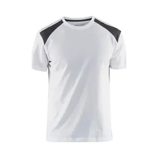 Blaklader T-shirt Tweekleurig - Wit/donkergrijs - Blåkläder