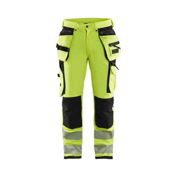 Blaklader Werkbroek High Vis Met 4-weg Stretch 1997 - Geel/zwart thumbnail