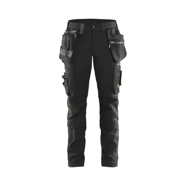 Blaklader Arbeitshose Für Frauen Aus Dehnbarem Stoff 7115 - Schwarz 2xl - Fr(50) - Se(c48) - Standards thumbnail