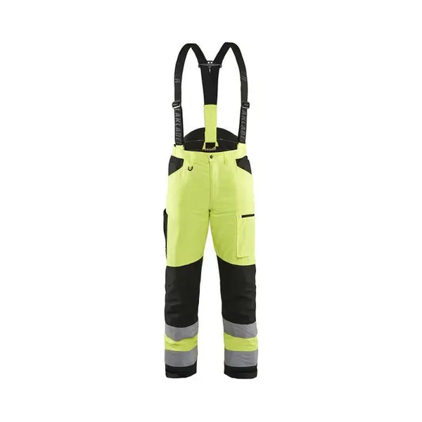 Blåkläder Blaklader Zaagbroek High Vis 1920-1900 - High Vis Geel/Zwart - C50 thumbnail