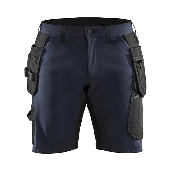 Blåkläder Blaklader Short 4-weg Stretch 1520-1645 - Donker Marineblauw/Zwart - C44 thumbnail