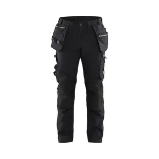 Blåkläder Blaklader Werkbroek Met Stretch 1790-1370 - Zwart/Zwart - C62