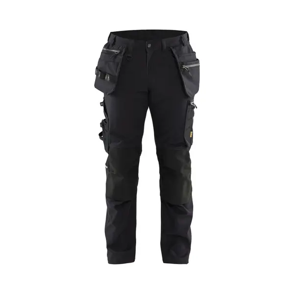 Blåkläder Blaklader Werkbroek Met Stretch 1790-1370 - Zwart/Zwart - C62 thumbnail