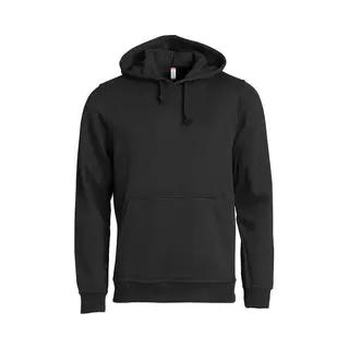 Clique, Mannen, Springer, Basic Hoody, Zwart, (Xl)