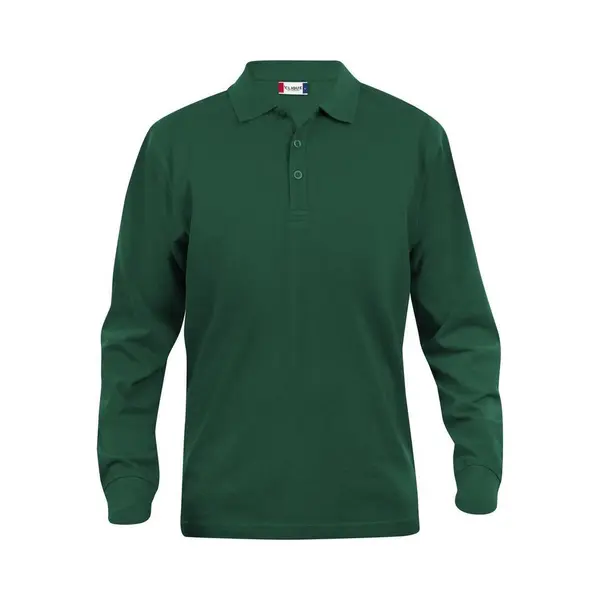 Clique Classic Lincoln L/S 028245 - Flessen-groen - L thumbnail