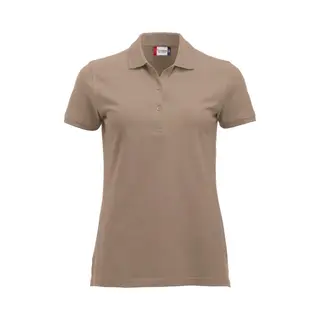 Clique, Damen, Shirts, Classic Marion S/S, Braun, (S)