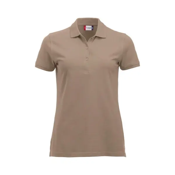 Clique, Damen, Shirts, Classic Marion S/S, Braun, (S) thumbnail