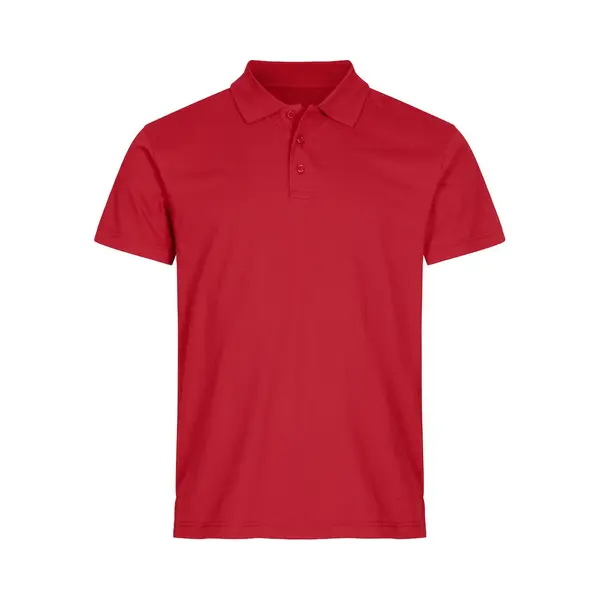 Clique Basic Polo 028230 - Rood - L thumbnail