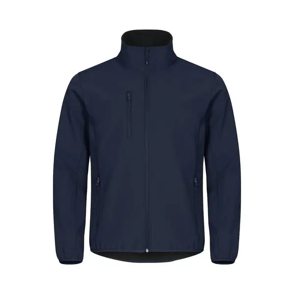 Clique Softshell Jas Classic - Dark Navy - Maat 4XL thumbnail