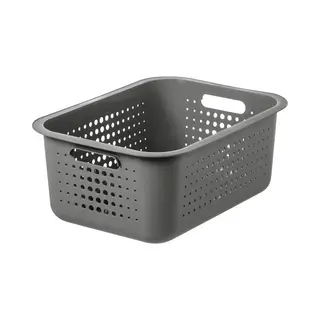 SmartStore - Basket 6 Opbergmand 6 Liter Recycled - Polypropyleen - Grijs
