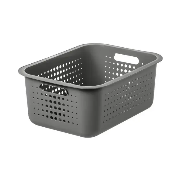 Smartstore Aufbewahrungsbox Basket Recycled 6 L, Anthrazit thumbnail