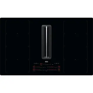 Aeg CCE84779CB Schwarz Integriert 83 cm Zonen-Induktionskochfeld 4 Zone(n) Integrierte Haube