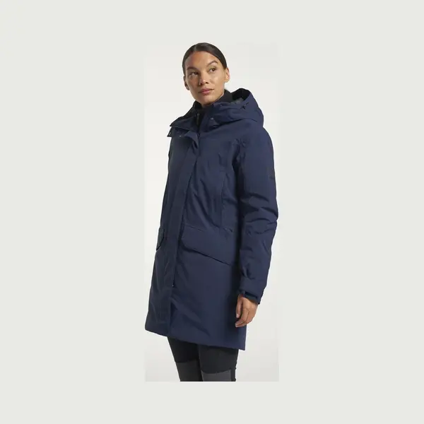 Tenson Eve Parka Jas Dames Navy Blazer Xl thumbnail