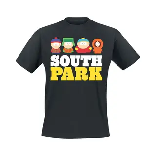 South Park South Park T-Shirt Black