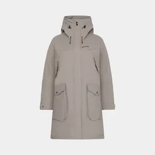 Didriksons Thelma Damen Parka 10, Größe, 44, Farbe, ash Brown