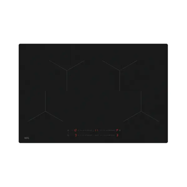 Aeg TO84IA0FIT Schwarz Integriert 80 cm Zonen-Induktionskochfeld 4 Zone(n) thumbnail