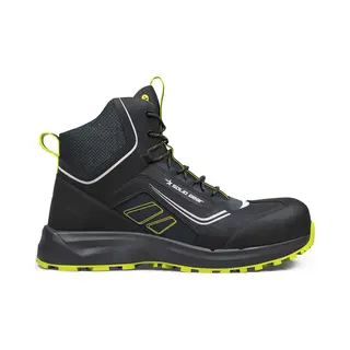 Hultafors Stiefel Sg Adapt Mid Schwarz/Lime, S3L Esd Gr, 43 Solid Gear