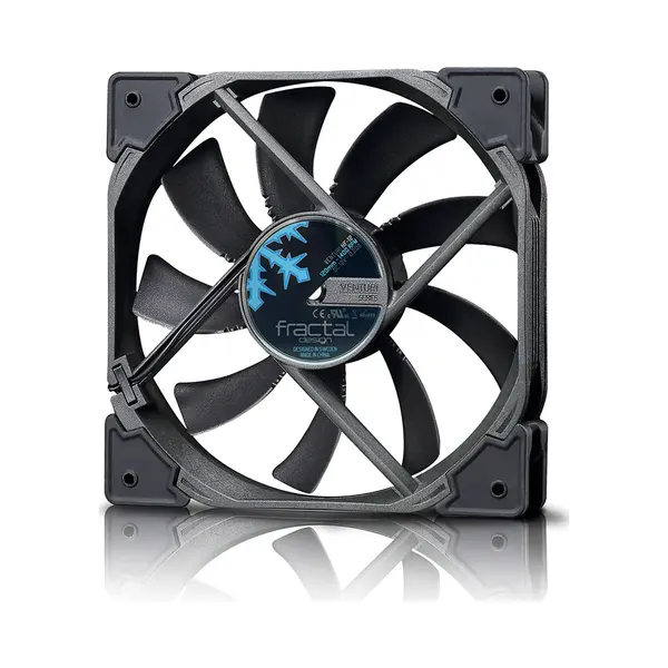 Fractal Design Venturi Hp-14 Pwm Computer behuizing Ventilator 14 cm Zwart, Grijs thumbnail
