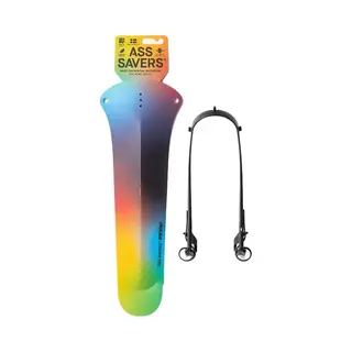 Ass Savers Win Wing 2 Gravel - Spektrum, Hinterradschutzblech Für Gravelbikes Mit Schwarzem Querlenker, Reifenbreiten Bis 60 Mm, Ultraleicht, Zum