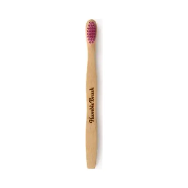 The Humble Co. Die Humble Co. 16462 Zahnbürste Pink, Holz Kind thumbnail