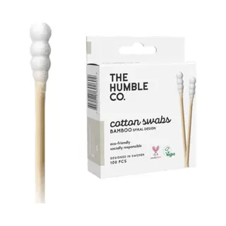 The Humble Co Humble Natural Spiral Cotton Swabs - White