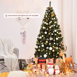 Costway Künstlicher Weihnachtsbaum, 180cm, Mit 928