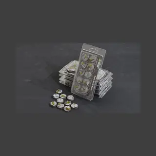 Gamers Grass Temple Bases - Round 25mm (x10)