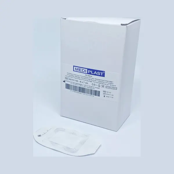 Mediplast Waterproof Film Met Pad En Frame Wondpleister Steriel 6 X 7 thumbnail
