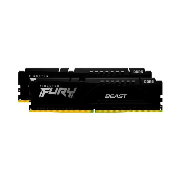 Kingston Technology Fury Beast 32 Gb 6000 Mt/s DDR5 CL30 Dimm (Kit of 2) Black Expo thumbnail