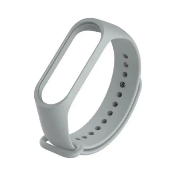 Siliconen Bandje - Xiaomi Mi Band 5 & 6 - Grijs thumbnail