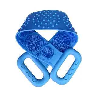 Rug Schrubber - Doucheborstel - Lange Lichaamsborstel - Dubbelzijdig Design - Rugborstel - Silicone - Krabber - Douche - Bad - Massage Borstel - Bath