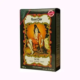Spiritual Sky Henna Poeder Permanente Haarkleuring Noir / Zwart 100 Gram