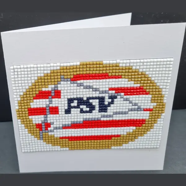Diamond Painting Psv Kaart - Rustgevend En Ontspannend - 13, 5 X 27 Cm thumbnail