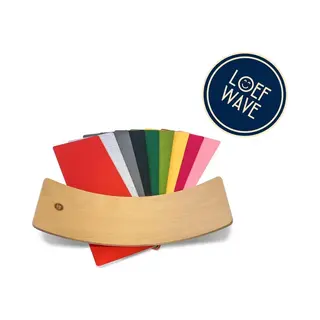 Loef Wave Original® - Balance Board – Emma Pink – Balansspeelgoed – Balanstrainer – Balansbord Kinderen – Balansplank