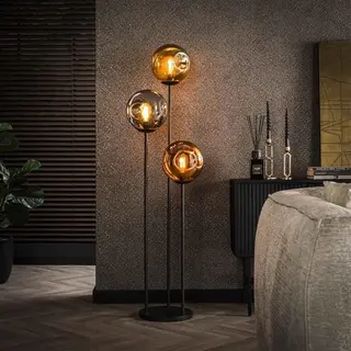Ps-Collection Stellar Vloerlamp - 32x32x164cm - Artic Zwart - Metaal - Vloerlampen Woonkamer, Vloerlamp Zwart, Vloerlamp Industrieel, Vloer Lamp,