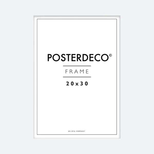 Framewinkel Fotolijst - Posterdeco - Premium Hout - Fotomaat 20x30 Cm - Posterlijst - Fotolijstje - Wit thumbnail