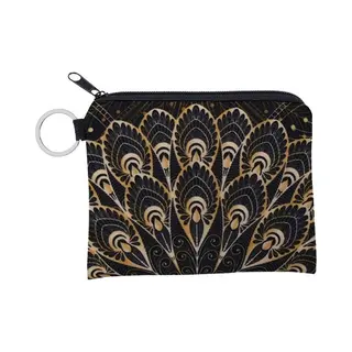 Trendy Tasje Pauw - Kleine Portemonnee - Make-up Tasje - Dames - Meisjes - Multifunctioneel - Met Rits